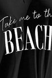 Women's Take me to the Beach Fringe V-Neck Cold Shoulder Bikini or  Swim suit Cover-Up - World Class Depot Inc
