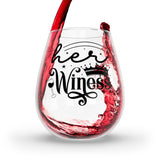 Funny Her Winess Stemless Wine Glass, 11.75oz