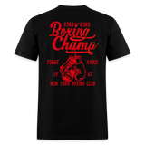 Precision boxing Unisex Classic workout T-Shirt - black