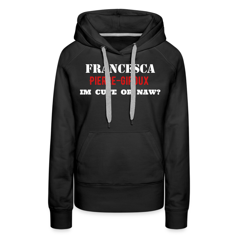 Francesca Pierre-Giroux Women's Premium Hoodie - black