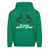 Frances Pierre-Giroux Men's Hoodie - kelly green