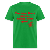 Precision boxing Unisex Classic workout T-Shirt - bright green