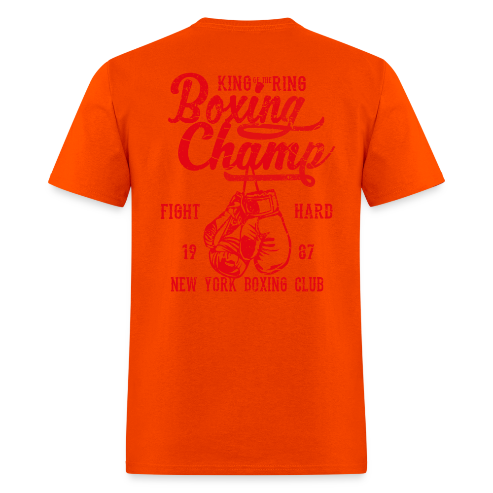 Precision boxing Unisex Classic workout T-Shirt - orange