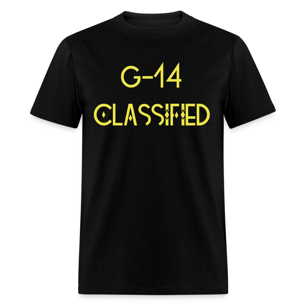 G14 Classified Unisex Classic T-Shirt - black