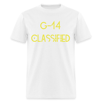 G14 Classified Unisex Classic T-Shirt - white