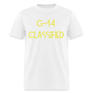 G14 Classified Unisex Classic T-Shirt - white