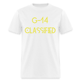 G14 Classified Unisex Classic T-Shirt - white