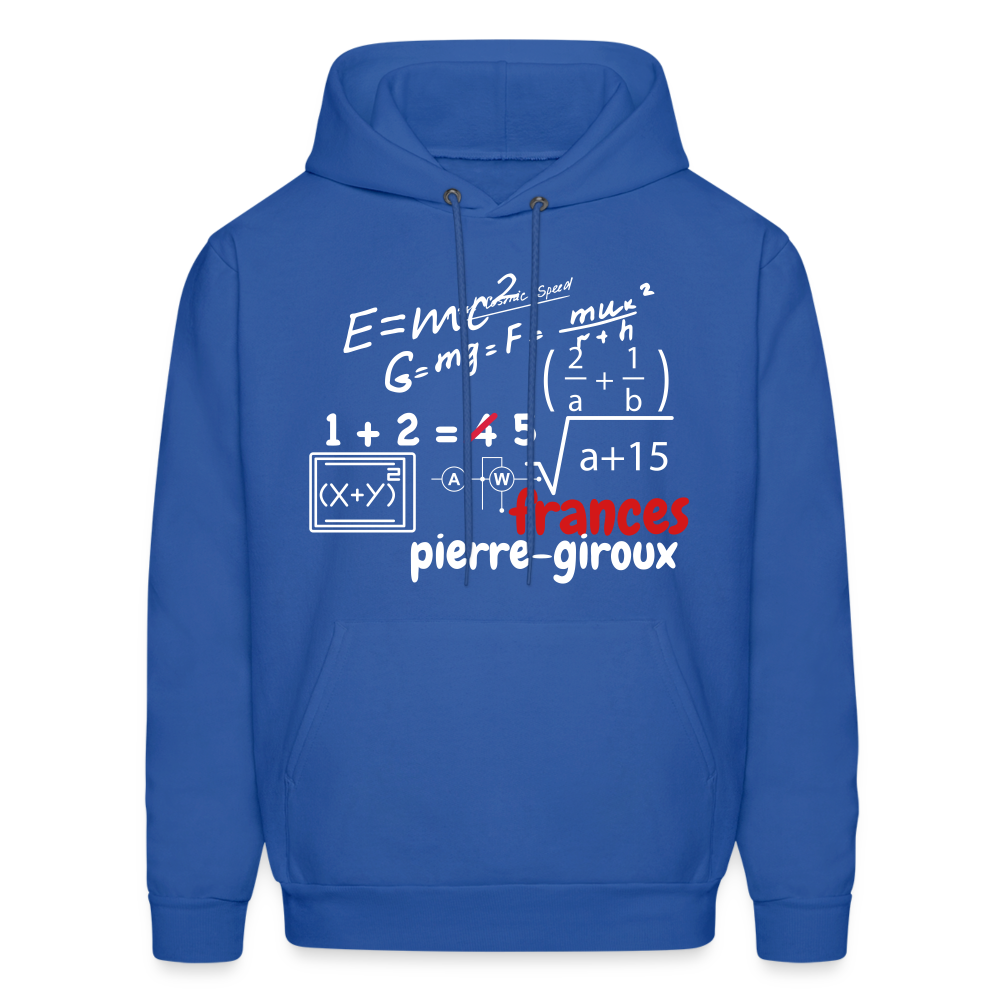 Frances Pierre-Giroux Men's Hoodie - royal blue