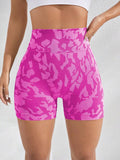 Women's Printed High Waist Active wear Work out tights Shorts