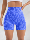 Women's Printed High Waist Active wear Work out tights Shorts