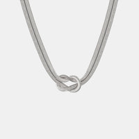 Titanium Steel Knot Necklace - World Class Depot Inc