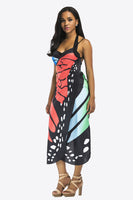 Women's Butterfly Spaghetti Strap Swim Suit Bikini Cover Up - World Class Depot Inc