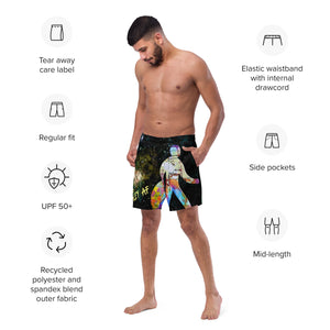 High Class ScumBag Spacy AF Space walker swim trunks Board Shorts - World Class Depot Inc