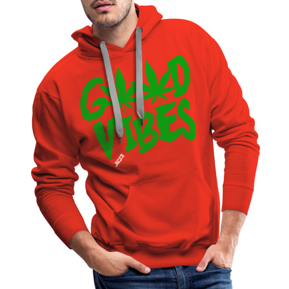 High Class ScumBag Good Vibes Premium Hoodie - red