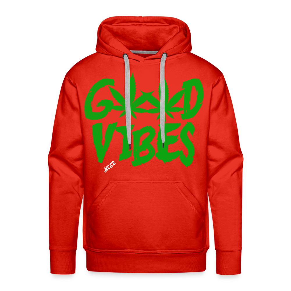 High Class ScumBag Good Vibes Premium Hoodie - red