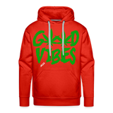 High Class ScumBag Good Vibes Premium Hoodie - red