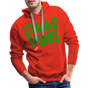 High Class ScumBag Good Vibes Premium Hoodie - red