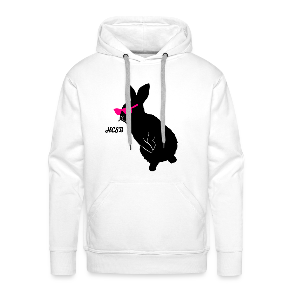 High Class ScumBag Play Bunny Premium Hoodie - white