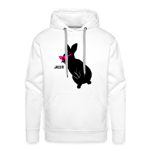 High Class ScumBag Play Bunny Premium Hoodie - white