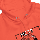 High Class ScumBag Scribble Smoker Unisex eco raglan hoodie - World Class Depot Inc