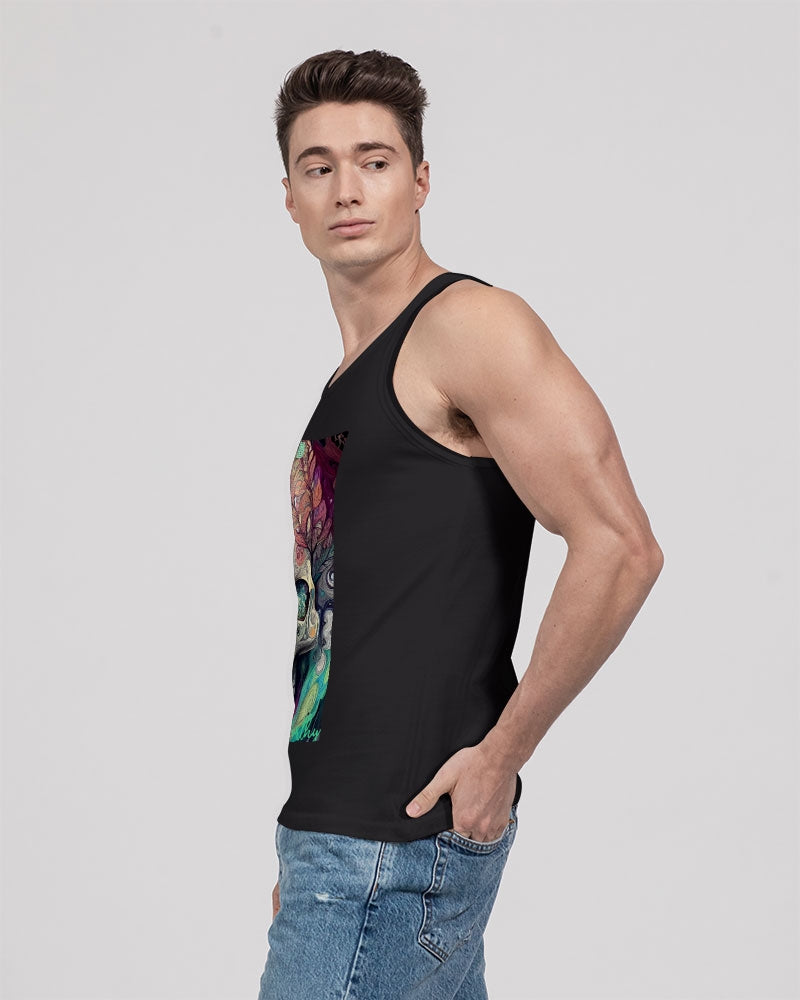 High Class ScumBag Skull Life Tank Unisex Jersey Tank | Bella + Canvas - World Class Depot Inc