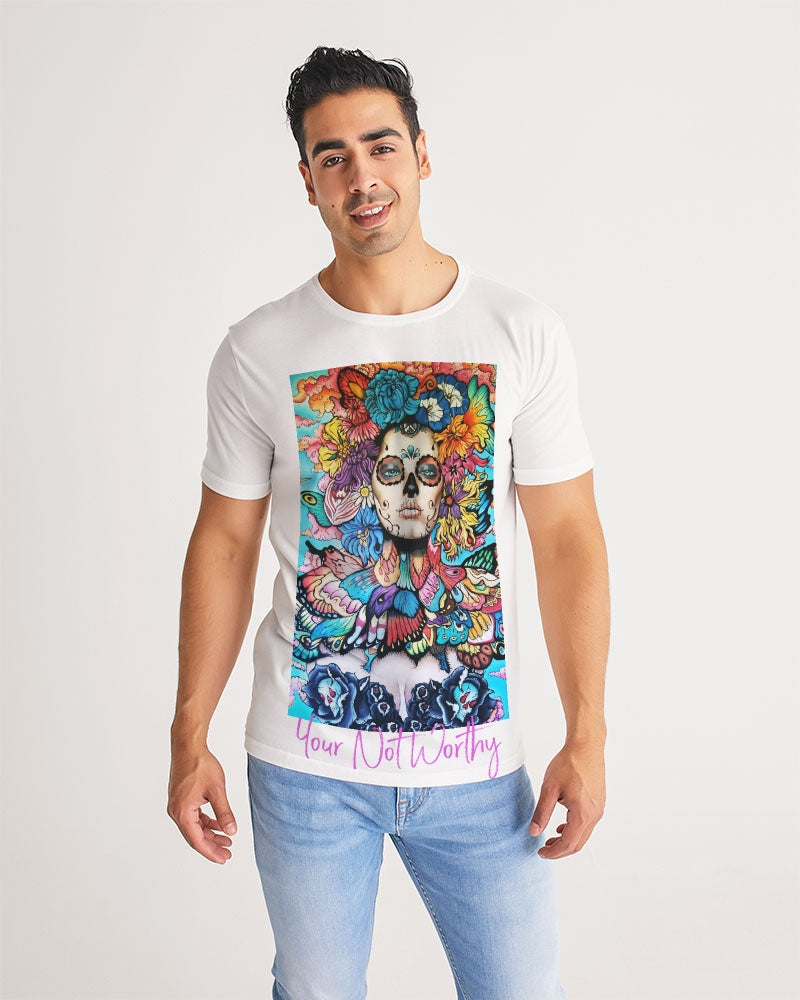 High Class ScumBag Abstract Face Art T-shirt: Your Not Worthy - World Class Depot Inc