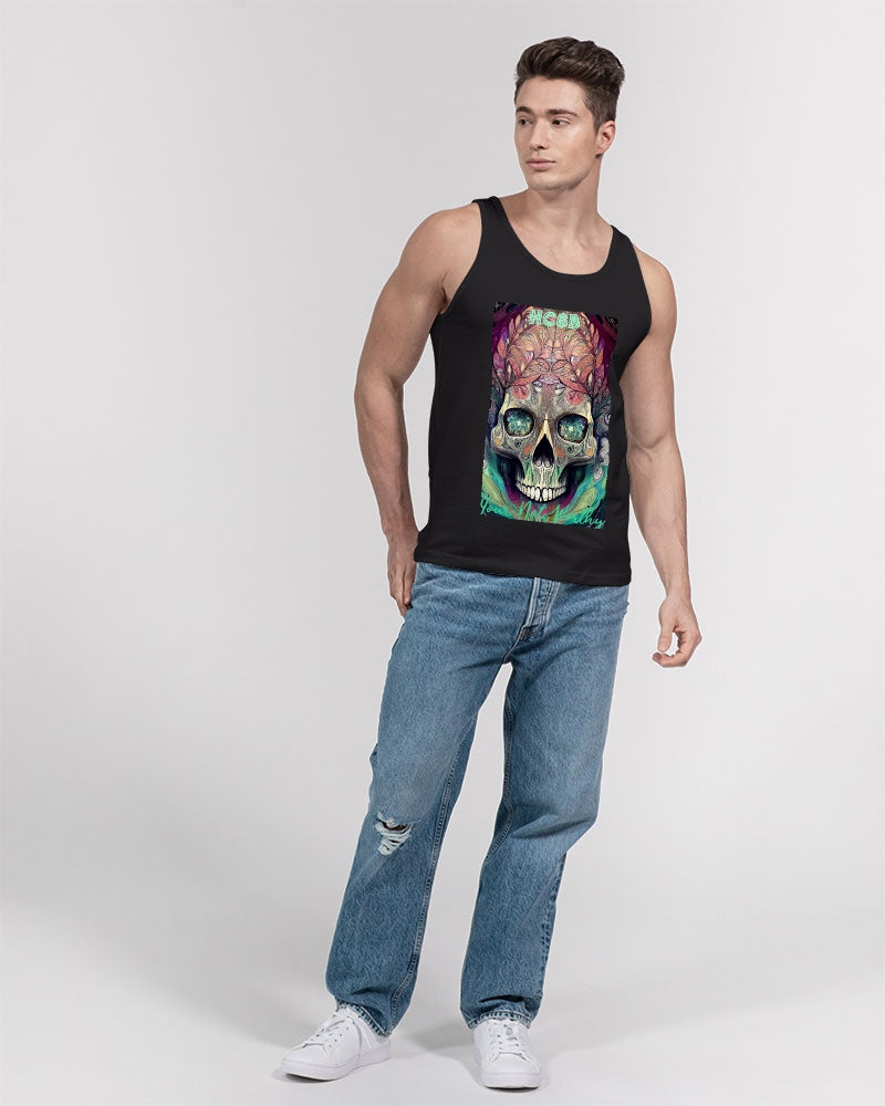 High Class ScumBag Skull Life Tank Unisex Jersey Tank | Bella + Canvas - World Class Depot Inc