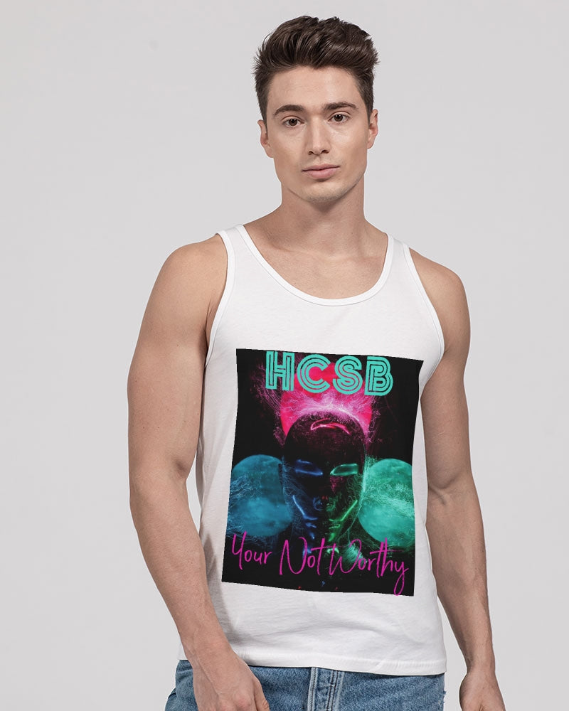 High Class ScumBag Abstract Face Tank Unisex Jersey Tank | Bella + Canvas - World Class Depot Inc