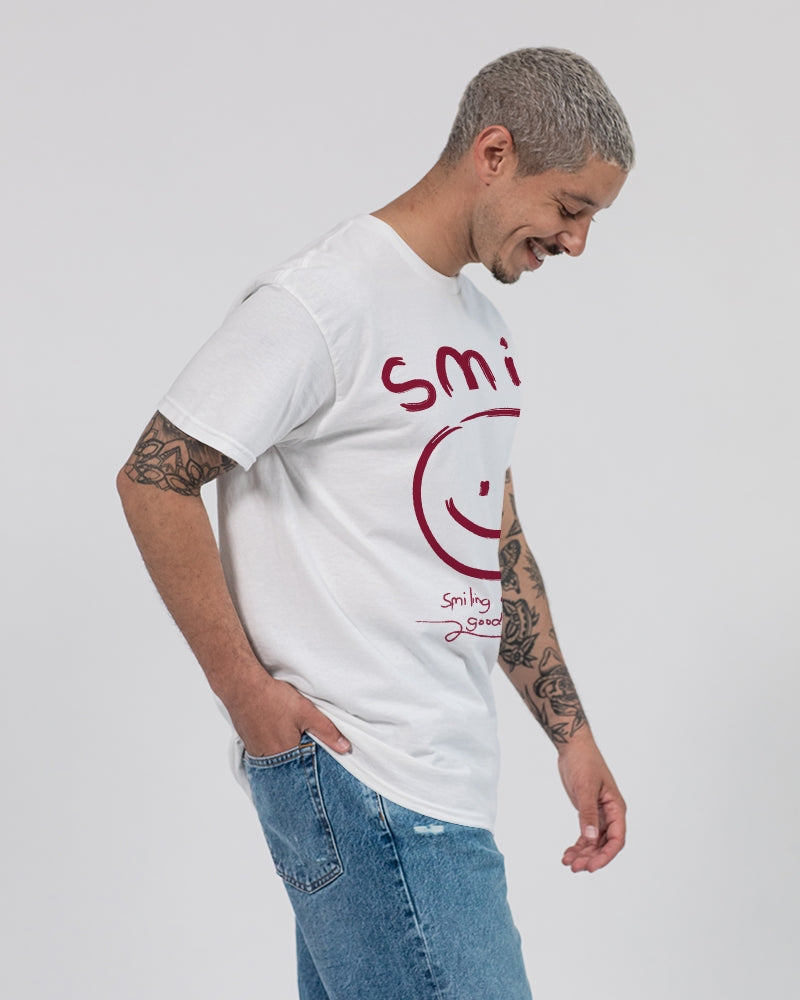 Smile Unisex Ultra Cotton T-Shirt | Gildan - World Class Depot Inc