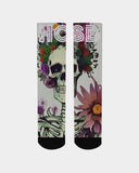 High Class ScumBag Skull Life & Roses Socks - World Class Depot Inc