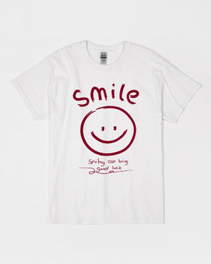 Smile Unisex Ultra Cotton T-Shirt | Gildan - World Class Depot Inc