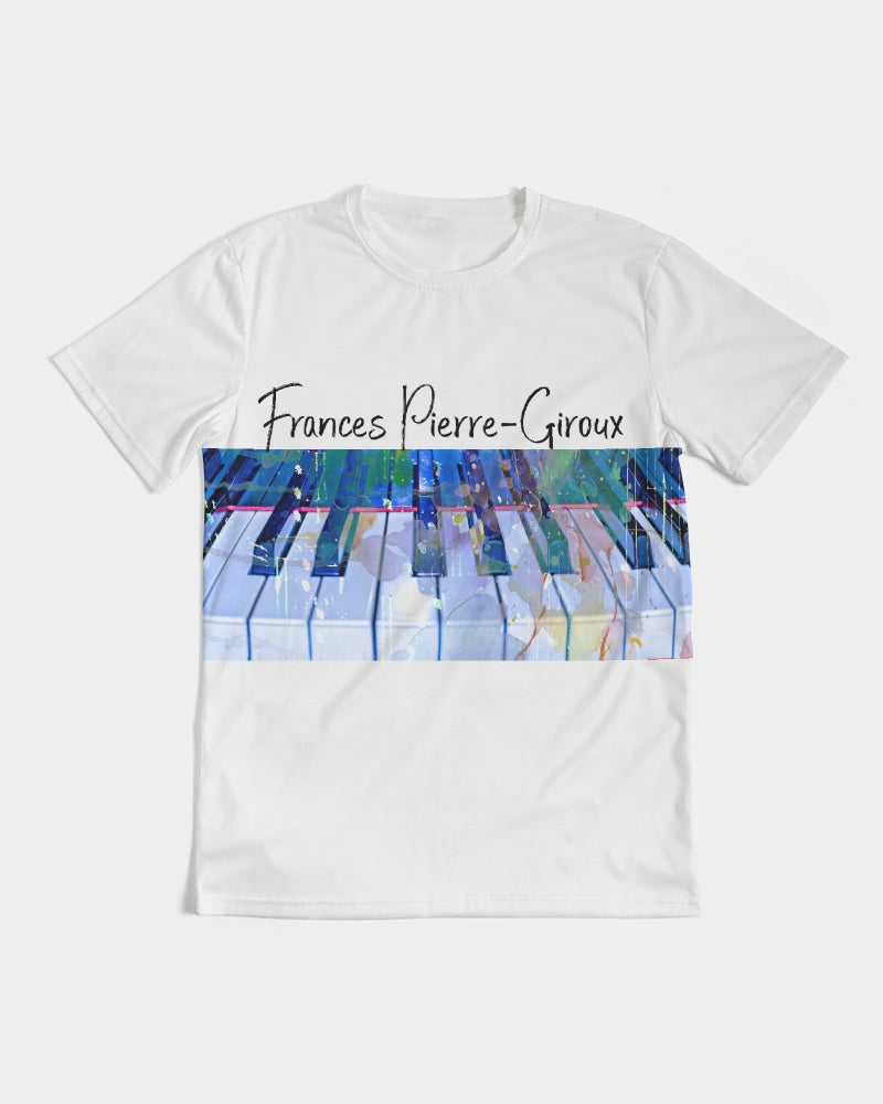 Francis Pierre-Giroux Piano Keys Men's Tee - World Class Depot Inc
