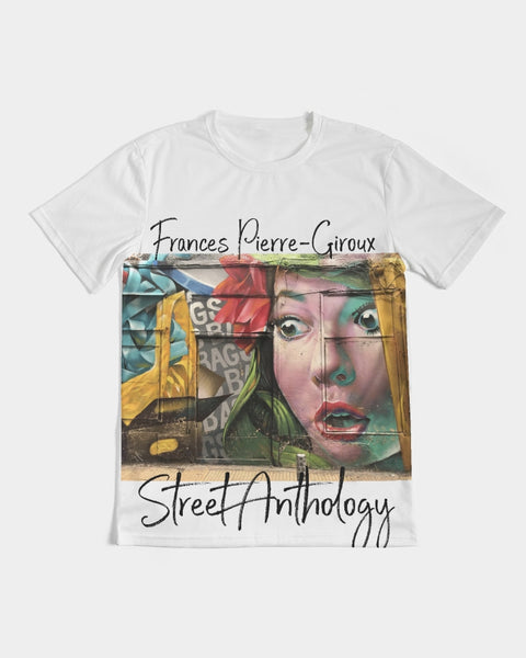 Frances Pierre-Giroux Street Anthology Graffiti  Men's Tee - World Class Depot Inc