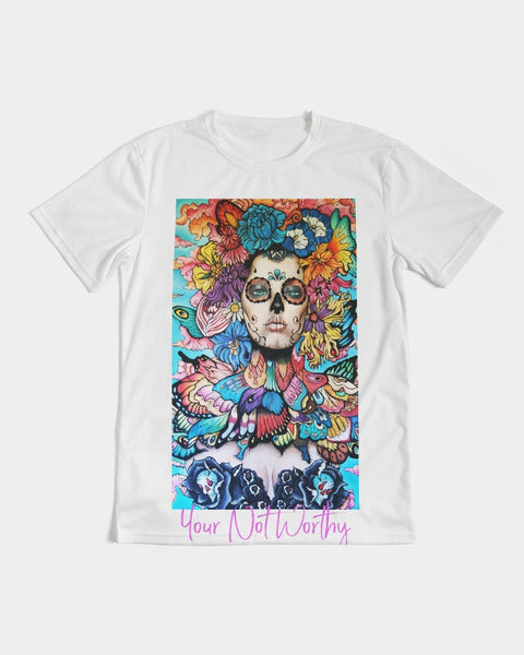 High Class ScumBag Abstract Face Art T-shirt: Your Not Worthy - World Class Depot Inc