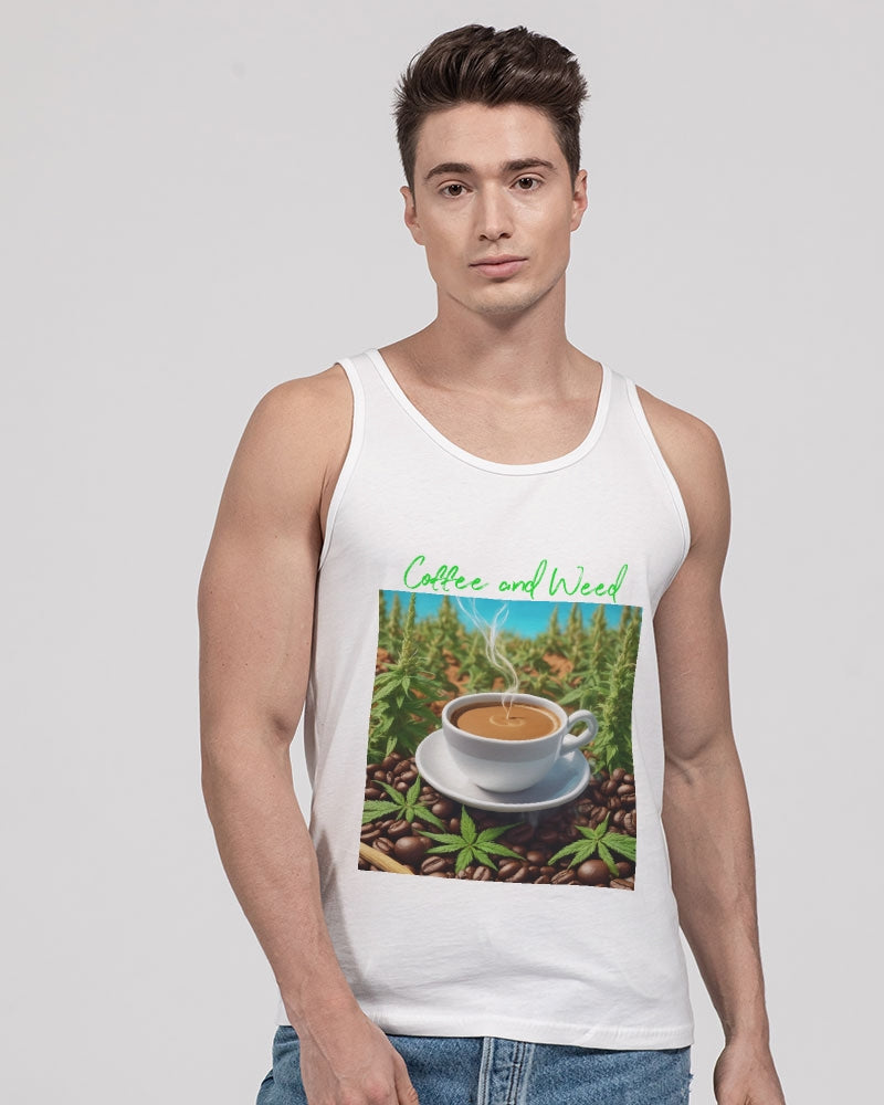 High Class ScumBag Coffee and Weed Unisex Jersey Tank | Bella + Canvas - World Class Depot Inc