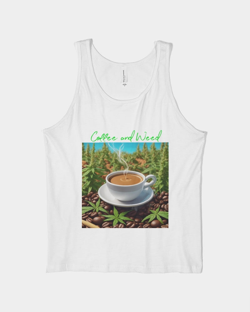 High Class ScumBag Coffee and Weed Unisex Jersey Tank | Bella + Canvas - World Class Depot Inc