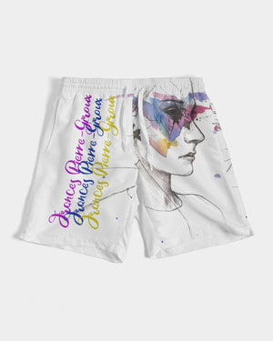 Frances Pierre-Giroux Abstract Lady Swim Trunks Men's Swim Trunk - World Class Depot Inc