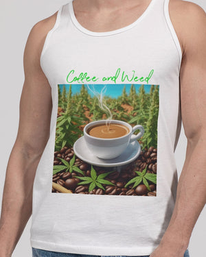 High Class ScumBag Coffee and Weed Unisex Jersey Tank | Bella + Canvas - World Class Depot Inc