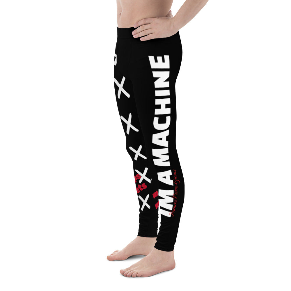 Frances Pierre-Giroux IM A MACHINE Men's Leggings - World Class Depot Inc