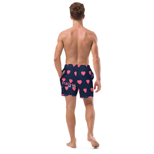 Frances Pierre-Giroux nothing but love swim trunks - World Class Depot Inc