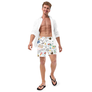 Frances Pierre-Giroux Men's Beach summer swim trunks - World Class Depot Inc