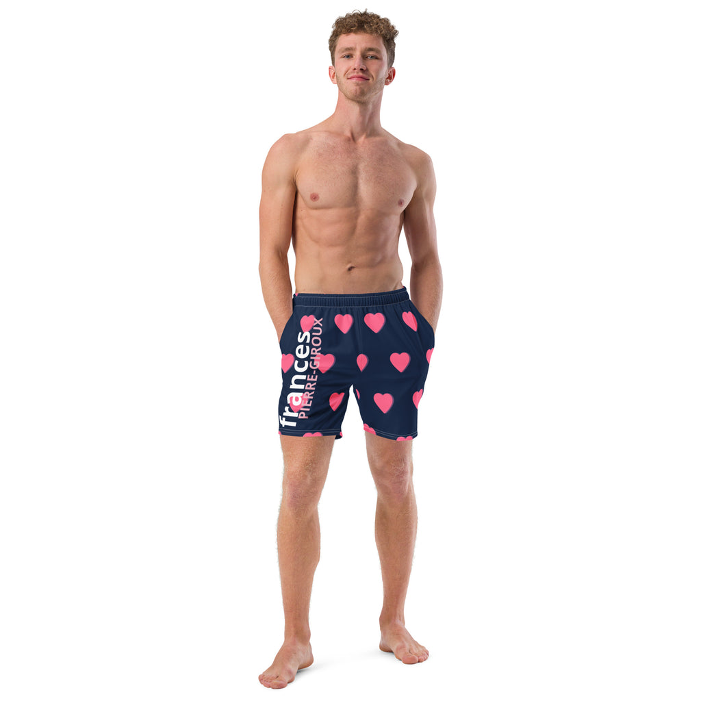 Frances Pierre-Giroux nothing but love swim trunks - World Class Depot Inc