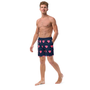 Frances Pierre-Giroux nothing but love swim trunks - World Class Depot Inc