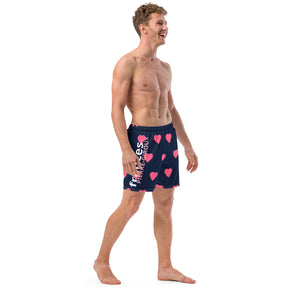 Frances Pierre-Giroux nothing but love swim trunks - World Class Depot Inc