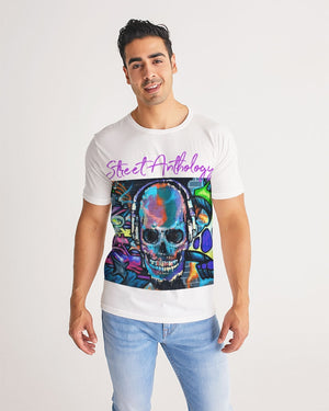 Frances Pierre-Giroux Graffiti Art Skull T-Shirt - World Class Depot Inc