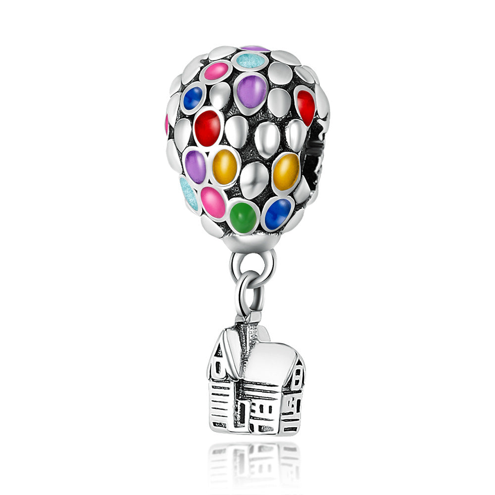 Pandora Silver Balloons and Home Charm 925 Sterling Silver - World Class Depot Inc
