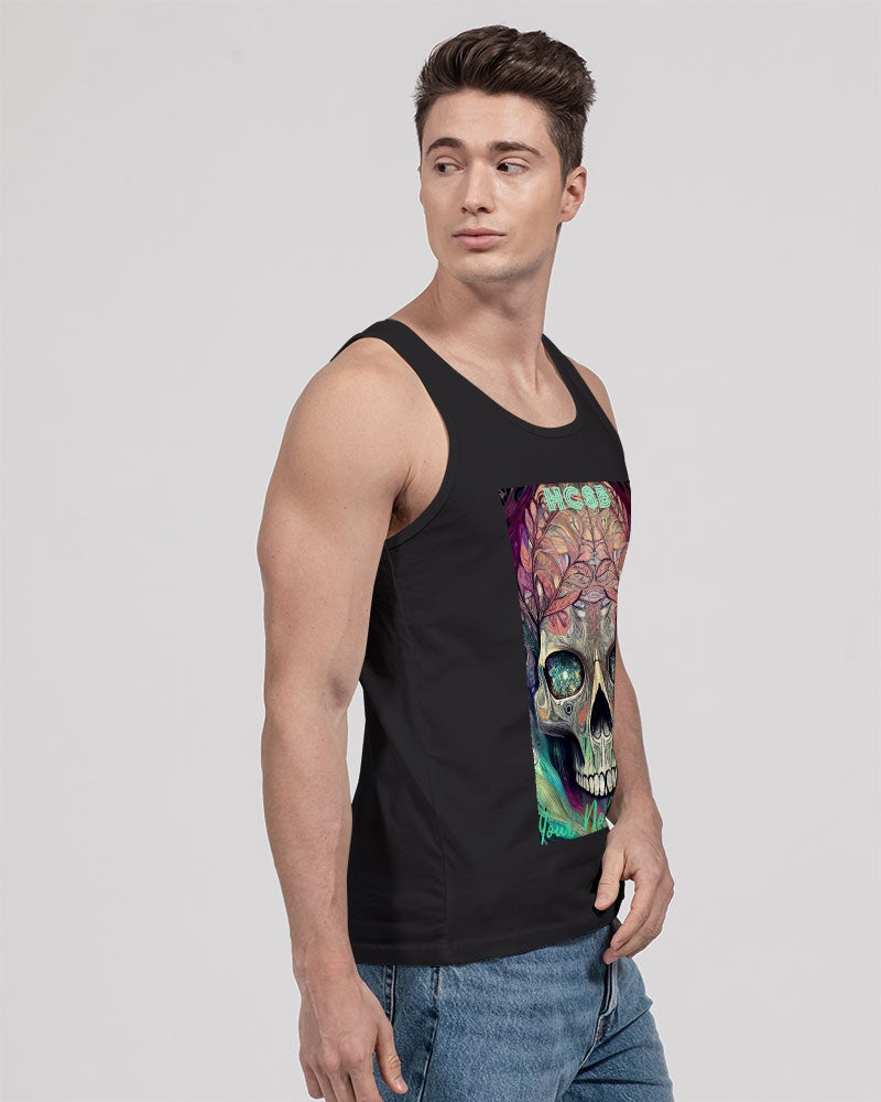 High Class ScumBag Skull Life Tank Unisex Jersey Tank | Bella + Canvas - World Class Depot Inc