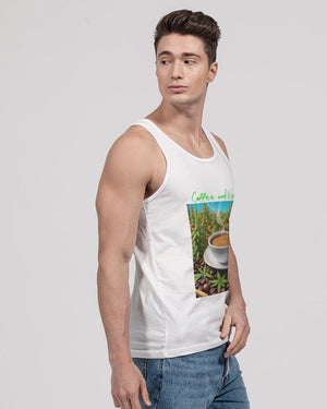 High Class ScumBag Coffee and Weed Unisex Jersey Tank | Bella + Canvas - World Class Depot Inc