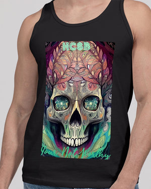 High Class ScumBag Skull Life Tank Unisex Jersey Tank | Bella + Canvas - World Class Depot Inc