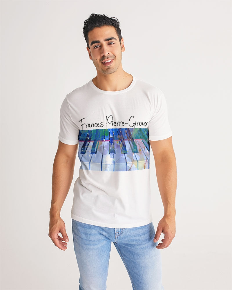 Francis Pierre-Giroux Piano Keys Men's Tee - World Class Depot Inc